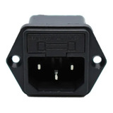 Tomacorriente (conector Tipo Macho) Interlock