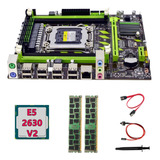 Placa Base X79+cpu E5 2630 V2+2x4 Gb Ddr3 1600 Mhz Reg Ecc R