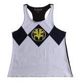 Camiseta Olímpica Gym Fitness Box (white Ranger)