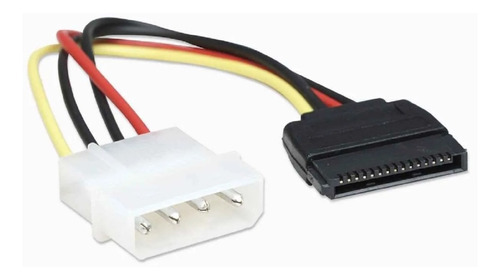 Adaptador Cable Convertidor De Molex A Sata Hembra