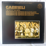 Lp Conjunto De Sopros - Gabrieli Canzoni Sonate