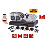 Kit Profesional Hikvision 4 Cámaras Fhd 1080p Lite Dd 1000gb