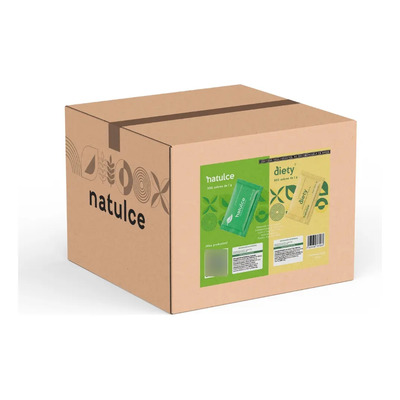 Econopack Stevia + Diety Natulce 500 Sobres c\u002Fu | Endulzante Sin Azúcar | Meses sin interés