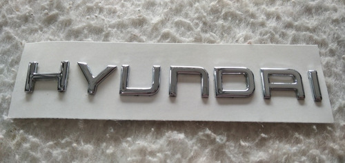 Emblema Logo Letras Hyundai Elantra 1997 Al 2012  Foto 2