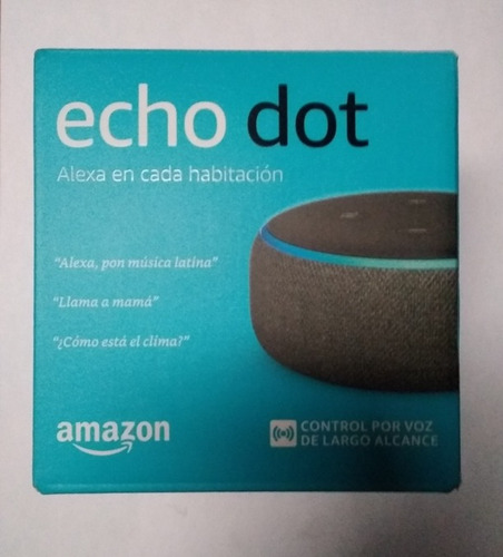 Amazon Echo Dot 3rd Gen Con Alexa. Ext Plug 3.5mm Coleccion