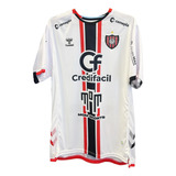 Camiseta Chacarita Juniors Hummel Suplente Blanca 2024