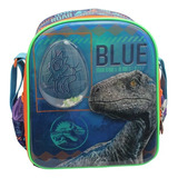 Lonchera Infantil Ruz Jurassic World Blue 3d Metalico