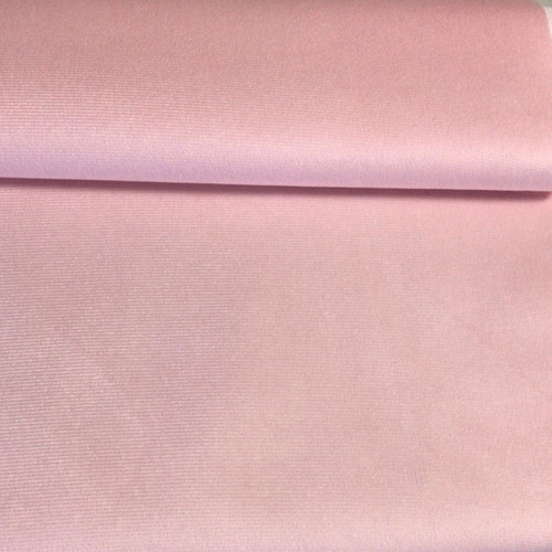 Tecido Suede Veludo Liso Rosa Bebê 23m X 1,40m Almofada