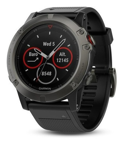 Garmin Fenix 5x Zafiro Grey Smartwatch Multideporte 51mm