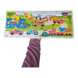 Juego Didactico Montesori Rompecabezas Sumas De Madera 45 Cm