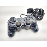 Controle  Playstation 2 Translúcido Original Serie A