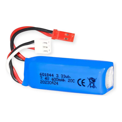 Batería Para Carros Rc Wltoys, Lipo 601844 De 7.4 V 600 Mah | Meses sin interés