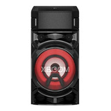 Parlante Torre De Audio LG Xboom Rn5 Bluetooth Fm 500w Color Negro