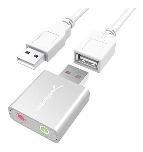 Tarjeta Adaptador De Sonido Externo Usb Windows Y Mac