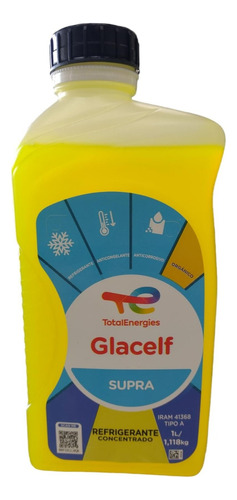 Refrigerante Concentrado Total Glacelf Supra X 1 Litro
