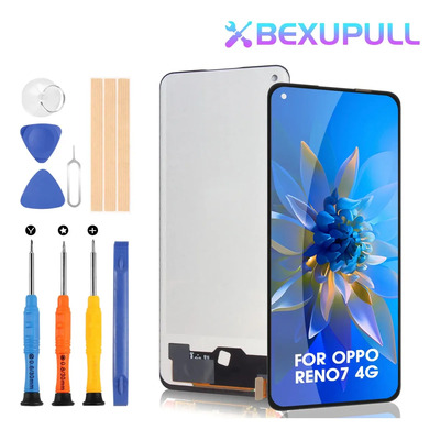 BEXUPULL Pantalla Táctil Lcd Para Oppo Reno 7 4g Cph2363 Color Negro | Envío gratis