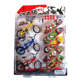 Juguete Mini Dedo Skateboards Bicicletas Niños Niños Regalos