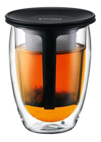 Vaso Colador Infusor Para Te Doble Pared 350 Ml Bodum 