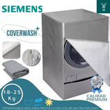 Funda De Lavadora Apertura Frontal Siemens 18-25kg Pedestal