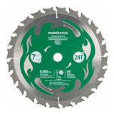 Hojas De Sierra Circular  Metabo Hpt Circular Saw Blade, 7-1