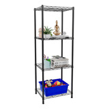 Yisancrafts 4 Tier Fixed Layer Spacing Storage Shelf Metal S