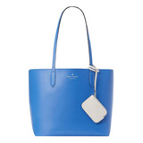 Bote Reversible De Cuero Kate Spade Ava (frisbee Azul)