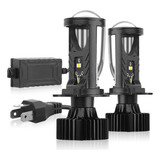 Farol Led De Carro Spotlight H4 9003 Hb2 Mini Projetor Len