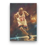 Cuadro Decorativo Tipo Cavas - Michael Jordan - 12