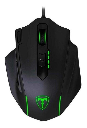 Mouse Gamer De Juego T-dagger  Major Negro