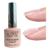 Gel Base Rubber Transparente 10ml Jr 1 Pieza 