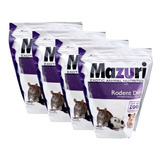 Alimento Mazuri Para Ratones Rodent Diet 4 Piezas 650 G C/u