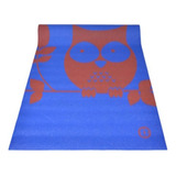 Tapete Yoga Mat Em Pvc Eco Kids H070 Hopumanu Cor Azul