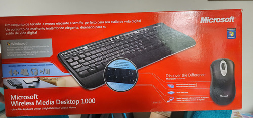 Teclado E Mouse Microsoft Wireless Desktop