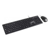 Combo Teclado Mouse Janus Alambrico K841+m377