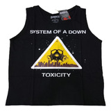 Camiseta Regata  System Of A Down */ Toxicity (bomber)