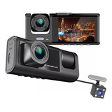 Câmera Ré Frontal Interna Filmadora Automotiva Dashcam 1080p