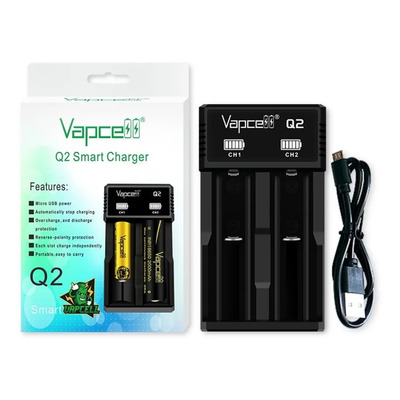Vapcell Q2 Charger Cargador Universal De Baterias De Litio | MercadoLibre
