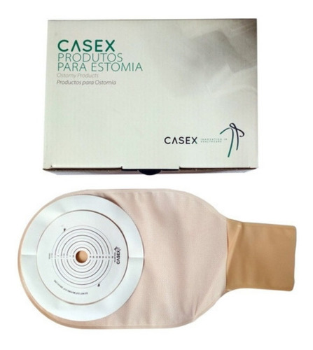 Bolsa De Colostomia Para Ostomia Discreta E Eficaz Cx.10un