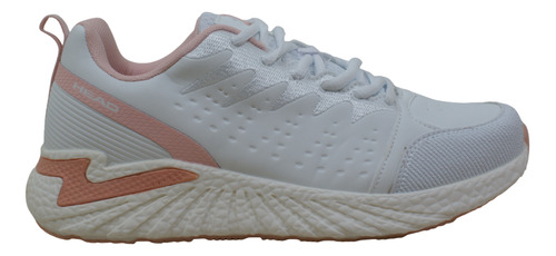 Zapatilla Head Ray Classic Blanco/rosa Dama Deporfan