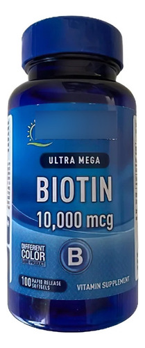 Biotin 10000 Mcg Biotina X 100 