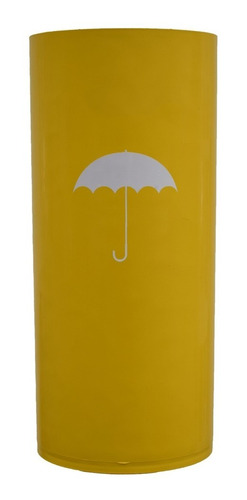 2 Cestos Porta Guarda Chuva Amarelo 