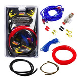 Kit Cables Instalación De Amplificador Y Subwoofer + Fusible