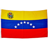 Quality Standard Flags Bandera De Venezuela Con 7 Estrellas,