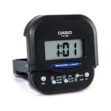 Casio Reloj Despertador Negro Compacto Digital Pq30b-1