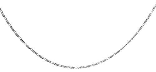 Cadena De Plata 925 Cartier Delgada 45 Cm