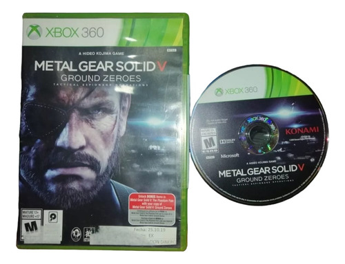 Metal Gear Solid V Ground Zeroes Xbox 360 