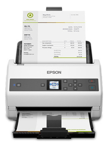 Escaner Epson Duplex Ds-870 Color Usb 600 Dpi
