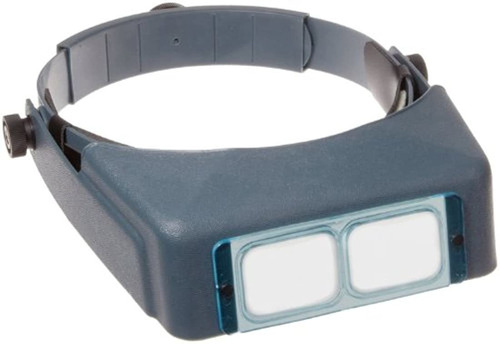 Lupa Estilo Vincha Optivisor,  Gris