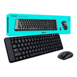 Mouse + Teclado  Logitech Mk220 Wireless Compact Usb  0827