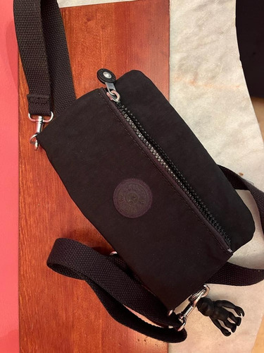 Kipling Bolsa Negra Original Usada